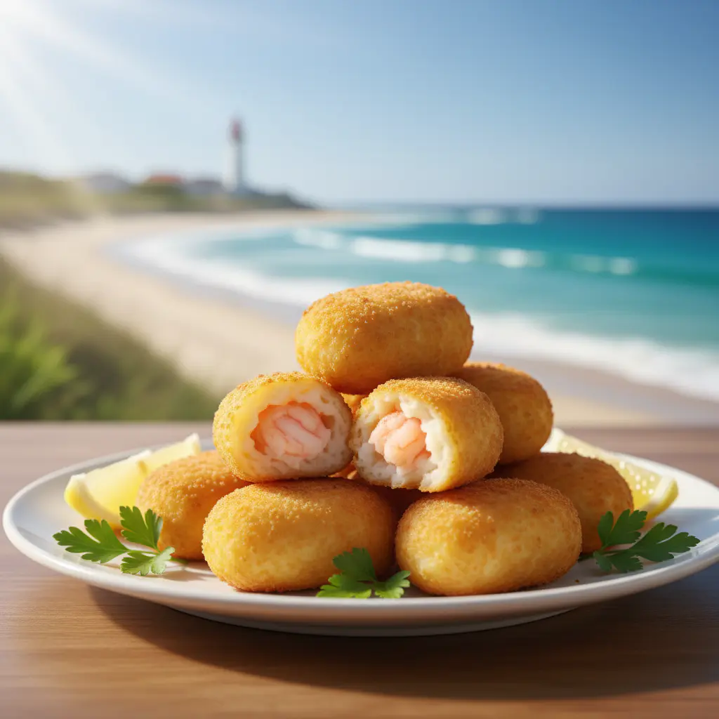 Shrimp croquettes