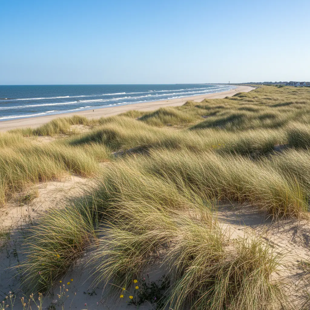 Duinen aan de Belgische Kust