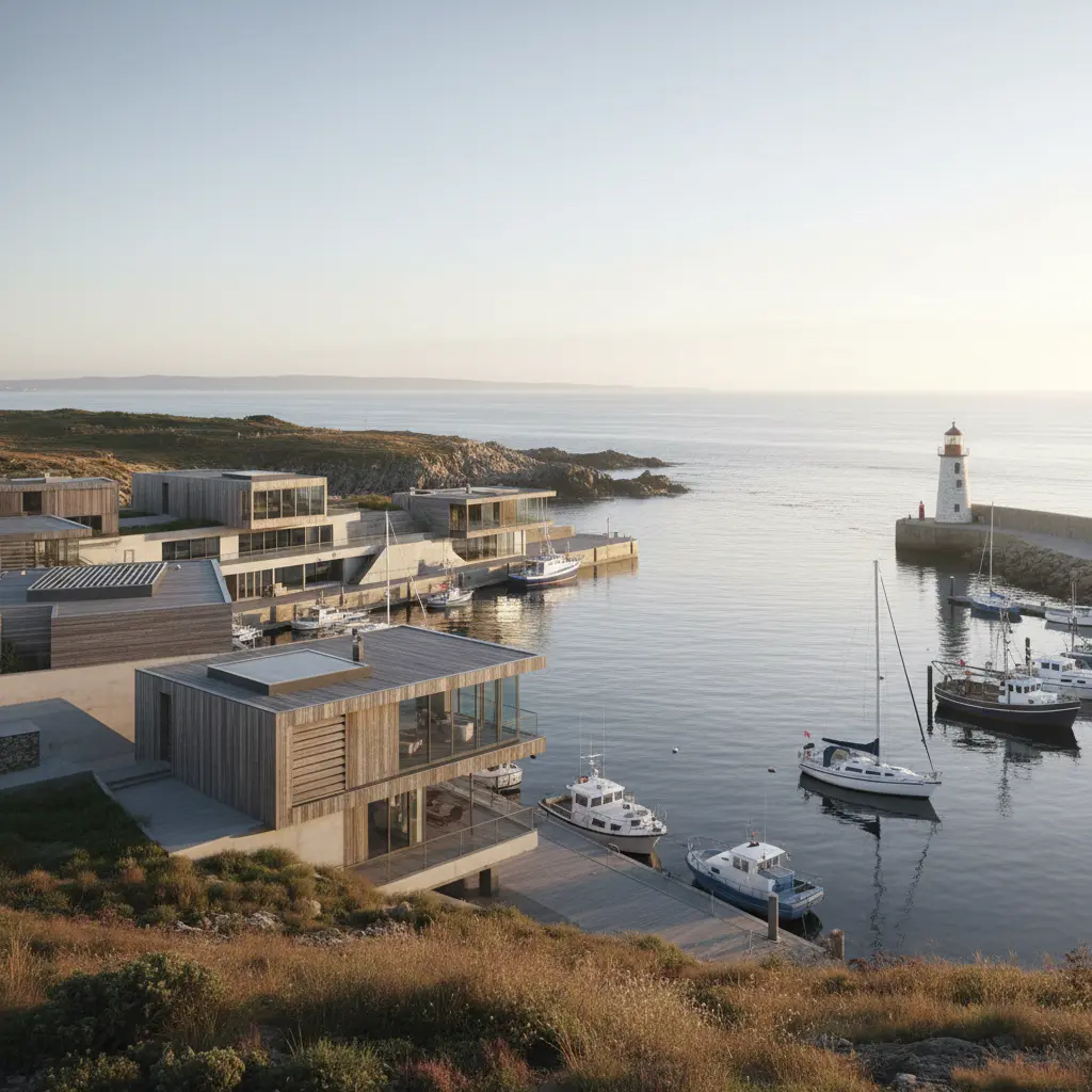 Architectuur aan de haven